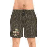 Bottom land Men's Duck Mid-Length Swim Shorts (AOP)