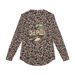 Duck Camo Just Pulls, Fishing/ Hunting Shirt, Outdoor Apparel, Summer Clothing,  Beach Wear