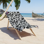 Cow print Fish Beach Towel