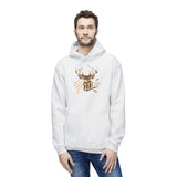 Deer Hooded Sweatshirt, Made in US