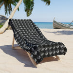 B&W Fish Beach Towel