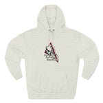 Outdoor Adventure Fleece Hoodie - 'RT Boardriders' @artbyjulie Design