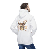 Deer Hooded Sweatshirt, Made in US