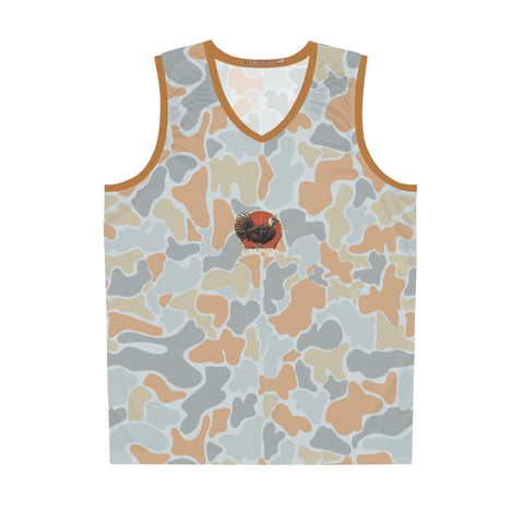 JP Fall Camo Turkey Basketball Jersey