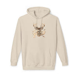 Deer Hooded Sweatshirt, Made in US