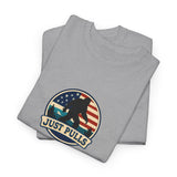 Just Pulls Bigfoot Shirt – American Flag Bigfoot Graphic Tee
