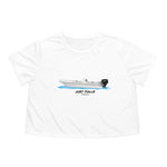 Women's Boat Flowy Cropped Tee