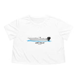 Women's Boat Flowy Cropped Tee