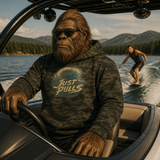 Hoodie — 'Just Pulls' Surf Graphic Pullover