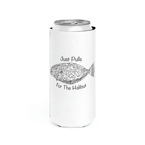 Slim Halibut Can Cooler