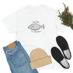 Unisex Heavy Cotton Tee "Just Pulls For The Halibut"