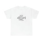 Unisex Heavy Cotton Tee "Just Pulls For The Halibut"