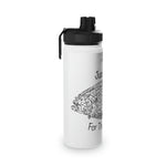 Stainless Steel Water Bottle, Sports Lid