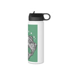 Stainless Steel Water Bottle, Standard Lid