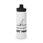 Boat Stainless Steel Water Bottle, Sports Lid