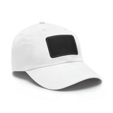 Dad Hat with Leather Patch Fish