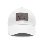 Dad Hat with Leather Patch