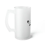 Boat logo Frosted Glass Beer Mug