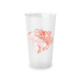 Frosted Pint Glass, 16oz