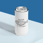 Slim Halibut Can Cooler