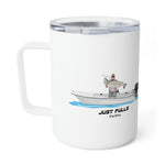 Boat Fish Logo Insulated Coffee Mug, 10oz