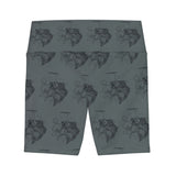 Women's Workout Shorts (AOP)