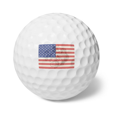 Golf Balls, 6pcs