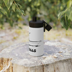 Boat Stainless Steel Water Bottle, Sports Lid