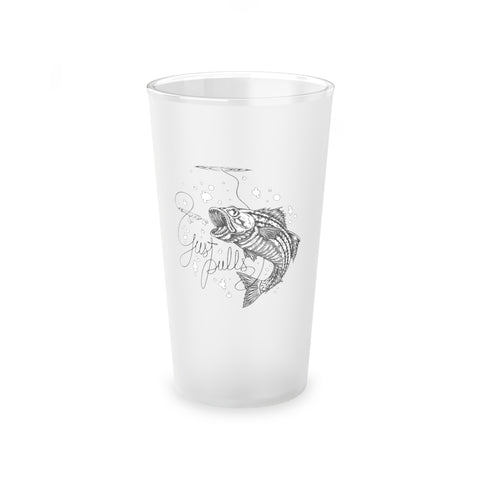 Frosted Pint Glass, 16oz