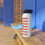 Stainless Steel Water Bottle, Standard Lid