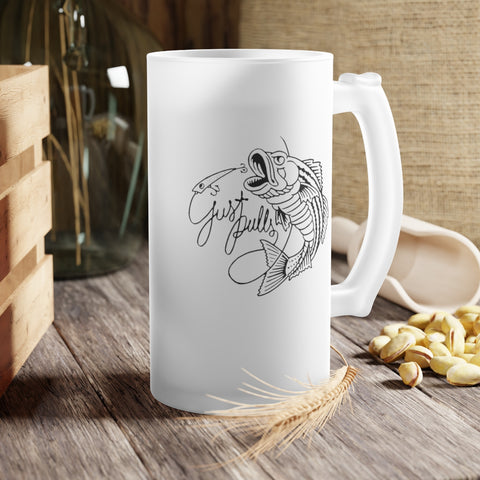 Frosted Glass Beer Mug