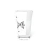 Halibut Pint Glass, 16oz