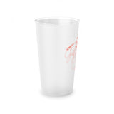 Frosted Pint Glass, 16oz