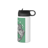 Stainless Steel Water Bottle, Standard Lid