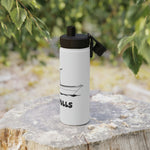 Boat Stainless Steel Water Bottle, Sports Lid