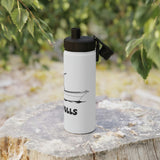 Boat Stainless Steel Water Bottle, Sports Lid