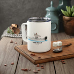 Boat Fish Logo Insulated Coffee Mug, 10oz