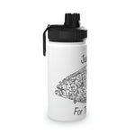 Stainless Steel Water Bottle, Sports Lid