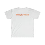 Unisex Ultra Cotton Tee "Pack your trash!"