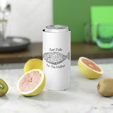 Slim Halibut Can Cooler