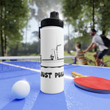 Boat Stainless Steel Water Bottle, Sports Lid